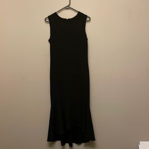 NWT Calvin Klein black fitted dress, size 6